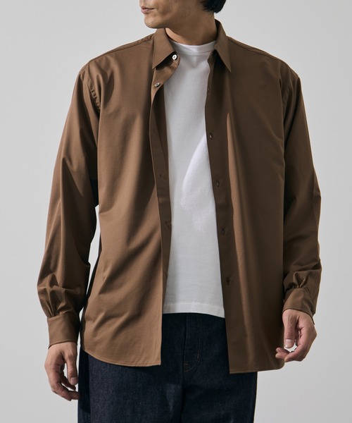 KANEMASA PHIL.(カネマサフィル)の「【KANEMASA PHIL./カネマサフィル】46G Modest Shirt(シャツ/ブラウス・メンズ・パープル/サックスブルー/ブラウン・L/M/S)」の11枚目の写真