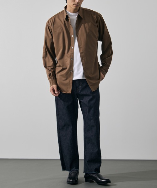 KANEMASA PHIL.(カネマサフィル)の「【KANEMASA PHIL./カネマサフィル】46G Modest Shirt(シャツ/ブラウス・メンズ・パープル/サックスブルー/ブラウン・L/M/S)」の14枚目の写真