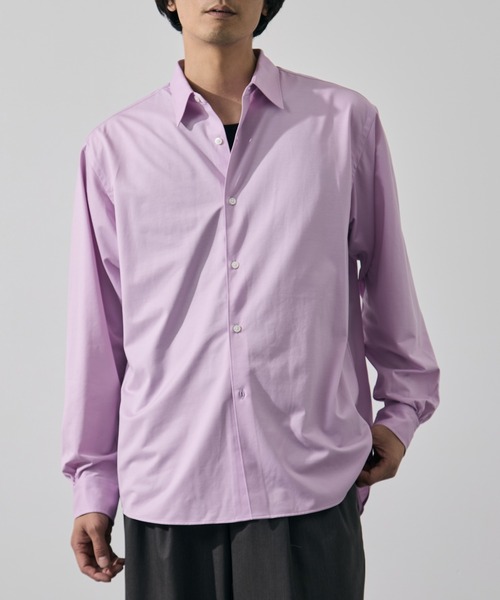 KANEMASA PHIL.(カネマサフィル)の「【KANEMASA PHIL./カネマサフィル】46G Modest Shirt(シャツ/ブラウス・メンズ・パープル/サックスブルー/ブラウン・L/M/S)」の19枚目の写真