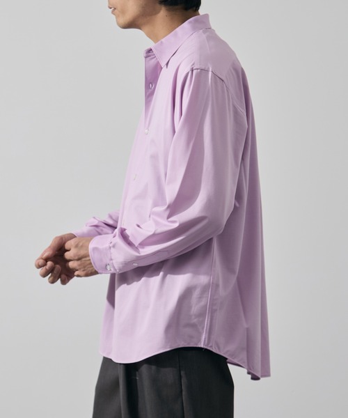 KANEMASA PHIL.(カネマサフィル)の「【KANEMASA PHIL./カネマサフィル】46G Modest Shirt(シャツ/ブラウス・メンズ・パープル/サックスブルー/ブラウン・L/M/S)」の20枚目の写真