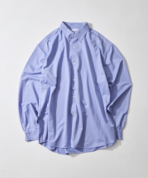 KANEMASA PHIL.(カネマサフィル)の「【KANEMASA PHIL./カネマサフィル】46G Modest Shirt(シャツ/ブラウス・メンズ・パープル/サックスブルー/ブラウン・L/M/S)」の7枚目の写真