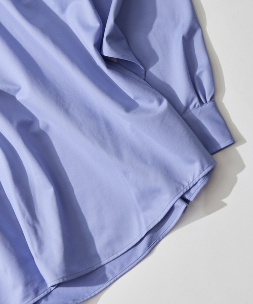KANEMASA PHIL.(カネマサフィル)の「【KANEMASA PHIL./カネマサフィル】46G Modest Shirt(シャツ/ブラウス・メンズ・パープル/サックスブルー/ブラウン・L/M/S)」の9枚目の写真