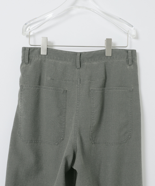 EDIFICE(エディフィス)の「Hedie.+ Pigment Wool Double Knee(その他パンツ・メンズ・チャコールグレー・2/3)」の5枚目の写真