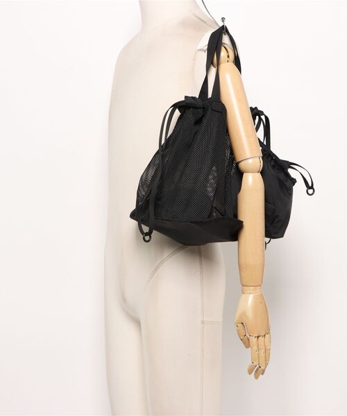BAICYCLON by Bagjack(バイシクロン バイ バグジャック)の「【BAICYCLON】PACKABLE MESH BAG BCL-153(ショルダーバッグ・メンズ・ブラック・FREE)」の7枚目の写真
