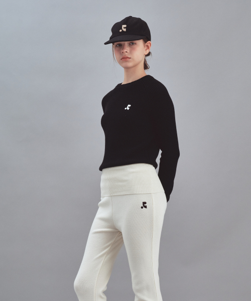Rest&Recreation(レストアンドレクリエーション)の「RAGLAN KNIT TOP - BLACK(ニット/セーター・レディース・その他・ONE)」の4枚目の写真