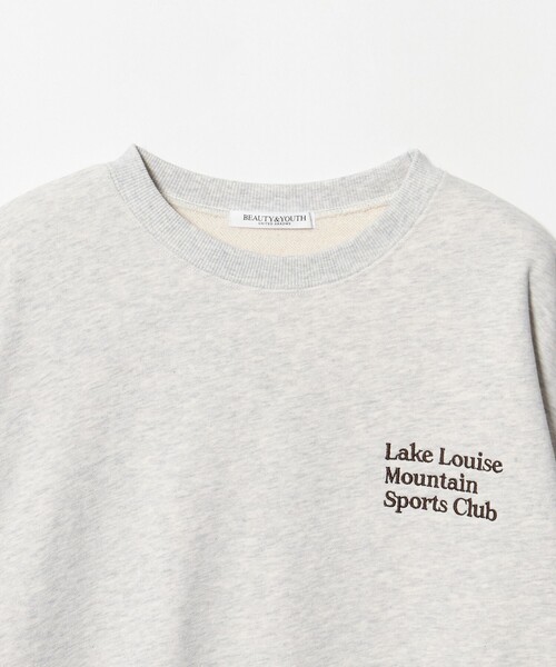 BEAUTY&YOUTH UNITED ARROWS(ビューティーアンドユースユナイテッドアローズ)の「コットン裏毛 ロゴスウェット プルオーバー(スウェット・レディース・ブラウン系/ライトグレー/ネイビー・FREE)」の8枚目の写真