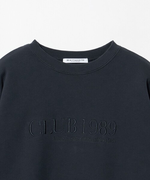 BEAUTY&YOUTH UNITED ARROWS(ビューティーアンドユースユナイテッドアローズ)の「コットン裏毛 ロゴスウェット プルオーバー(スウェット・レディース・ブラウン系/ライトグレー/ネイビー・FREE)」の13枚目の写真