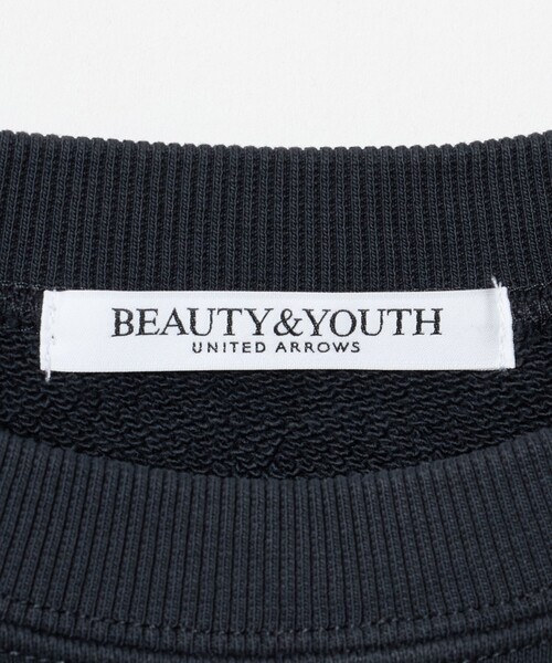BEAUTY&YOUTH UNITED ARROWS(ビューティーアンドユースユナイテッドアローズ)の「コットン裏毛 ロゴスウェット プルオーバー(スウェット・レディース・ブラウン系/ライトグレー/ネイビー・FREE)」の18枚目の写真