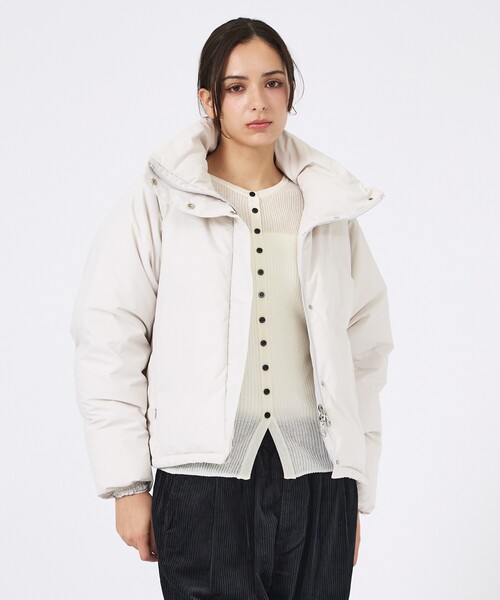 KWD(ケーダブルディー)の「【KWD/ケーダブルディー】スタンドカラーダウン/STAND COLLAR DOWN BLOUSON/ダウン/アウター(ダウンジャケット/コート・レディース・アイボリー・フリー)」の5枚目の写真