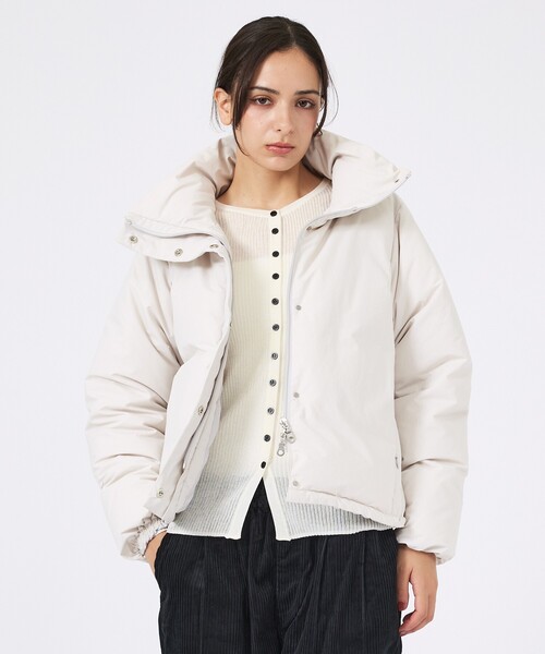 KWD(ケーダブルディー)の「【KWD/ケーダブルディー】スタンドカラーダウン/STAND COLLAR DOWN BLOUSON/ダウン/アウター(ダウンジャケット/コート・レディース・アイボリー・フリー)」の6枚目の写真