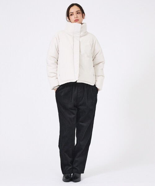 KWD(ケーダブルディー)の「【KWD/ケーダブルディー】スタンドカラーダウン/STAND COLLAR DOWN BLOUSON/ダウン/アウター(ダウンジャケット/コート・レディース・アイボリー・フリー)」の14枚目の写真