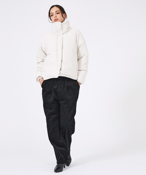 KWD(ケーダブルディー)の「【KWD/ケーダブルディー】スタンドカラーダウン/STAND COLLAR DOWN BLOUSON/ダウン/アウター(ダウンジャケット/コート・レディース・アイボリー・フリー)」の15枚目の写真