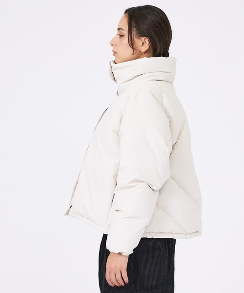 KWD(ケーダブルディー)の「【KWD/ケーダブルディー】スタンドカラーダウン/STAND COLLAR DOWN BLOUSON/ダウン/アウター(ダウンジャケット/コート・レディース・アイボリー・フリー)」の17枚目の写真