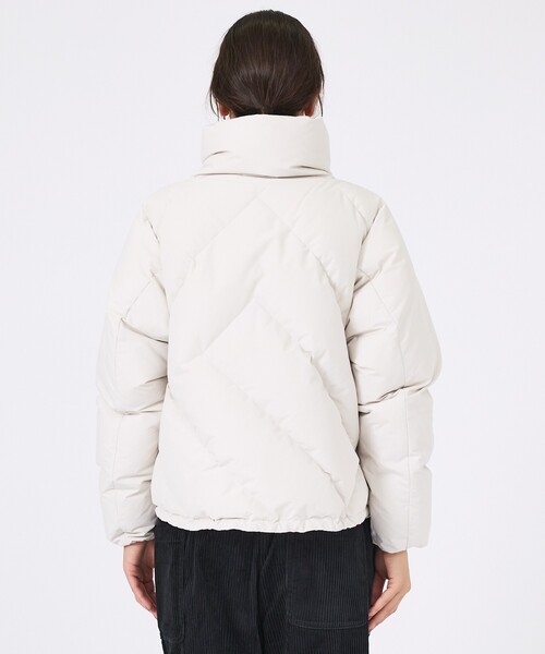 KWD(ケーダブルディー)の「【KWD/ケーダブルディー】スタンドカラーダウン/STAND COLLAR DOWN BLOUSON/ダウン/アウター(ダウンジャケット/コート・レディース・アイボリー・フリー)」の18枚目の写真