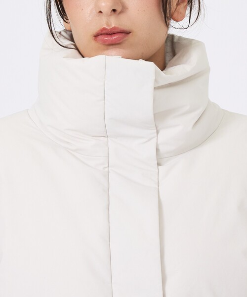 KWD(ケーダブルディー)の「【KWD/ケーダブルディー】スタンドカラーダウン/STAND COLLAR DOWN BLOUSON/ダウン/アウター(ダウンジャケット/コート・レディース・アイボリー・フリー)」の7枚目の写真