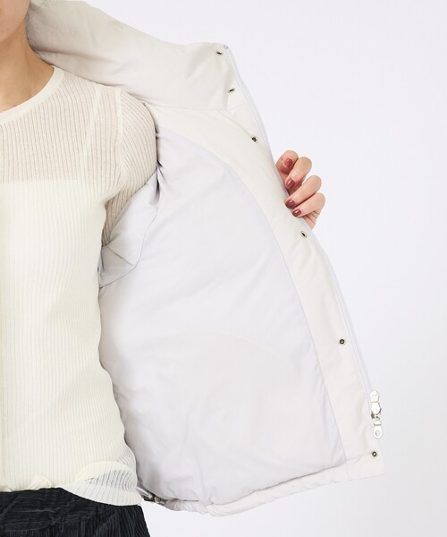 KWD(ケーダブルディー)の「【KWD/ケーダブルディー】スタンドカラーダウン/STAND COLLAR DOWN BLOUSON/ダウン/アウター(ダウンジャケット/コート・レディース・アイボリー・フリー)」の12枚目の写真