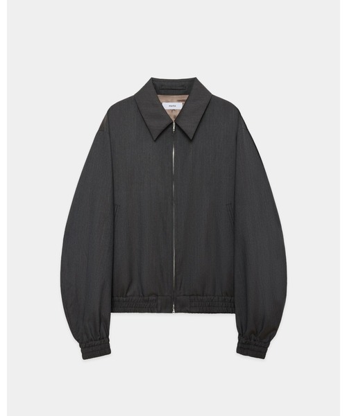 marka(マーカ)の「ZIP BLOUSON(ブルゾン・メンズ・グレー/ブラウン・2/1)」の1枚目の写真