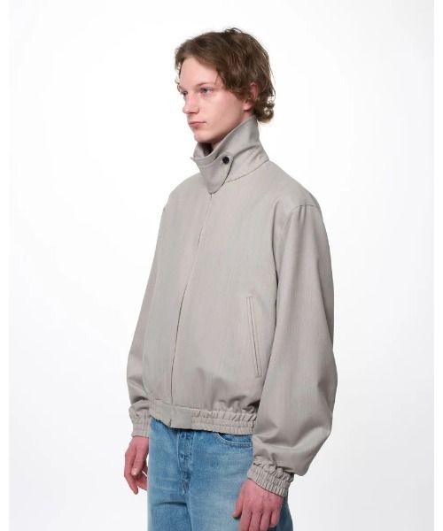 marka(マーカ)の「ZIP BLOUSON(ブルゾン・メンズ・グレー/ブラウン・2/1)」の4枚目の写真