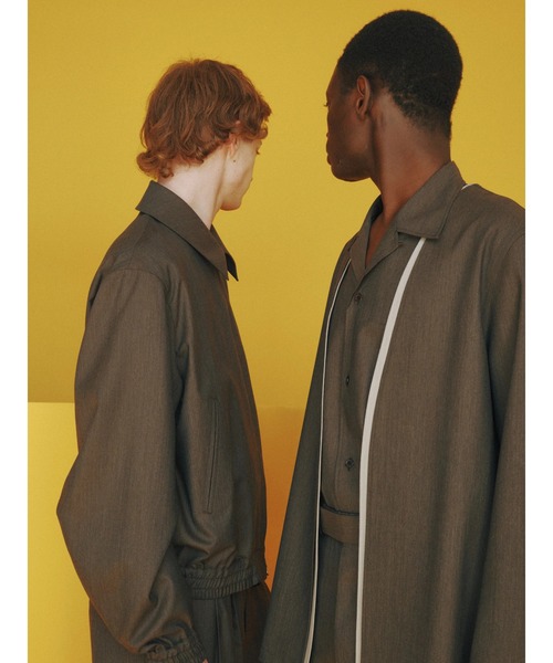 marka(マーカ)の「ZIP BLOUSON(ブルゾン・メンズ・グレー/ブラウン・2/1)」の6枚目の写真