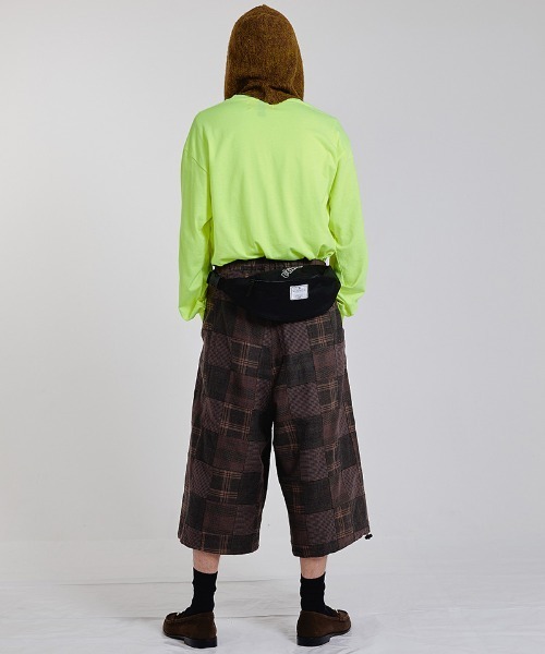 EFFECTEN(エフェクテン)の「mcg3902-Shaggy hooded cardigan シャギーカーディガン(efsc-16)(カーディガン/ボレロ・メンズ・ブラウン/チャコール・ONE SIZE)」の13枚目の写真
