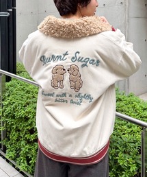DOUBLE NAME（ダブルネーム）の「Rosette badge  2WAYボア衿スタジャン（その他アウター）」