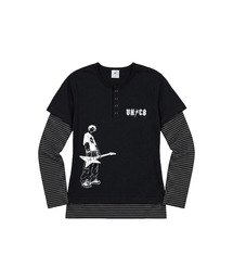 ROCKY ストライプレイヤード スリムフィットスリーブ