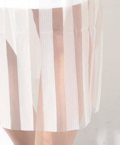 JOHN LAWRENCE SULLIVAN（ジョンローレンスサリバン）の「＜JOHN LAWRENCE SULLIVAN（ジョン ローレンスサリバン）＞チュール スカート◆（スカート・レディース・ホワイト/ブラック・フリー）」の10枚目の写真