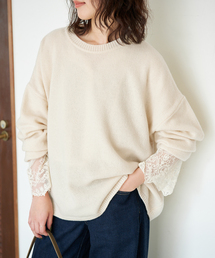 《シリーズあり/》PLAYFULウールカシミヤクルーネック