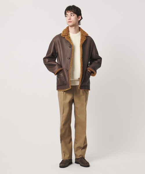 UNITED ARROWS(ユナイテッドアローズ)の「YAMAGATA ミドルゲージ クルーネック ニット(ニット/セーター・メンズ・オフホワイト/ネイビー/オリーブ/コバルトブルー/グレー系/ダークグレー・M/L/S/XL)」の18枚目の写真