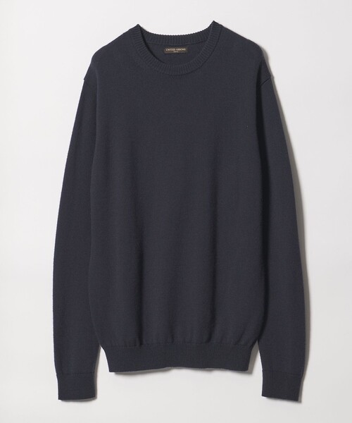 UNITED ARROWS(ユナイテッドアローズ)の「YAMAGATA ミドルゲージ クルーネック ニット(ニット/セーター・メンズ・オフホワイト/ネイビー/オリーブ/コバルトブルー/グレー系/ダークグレー・M/L/S/XL)」の13枚目の写真
