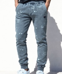 TMT（ティーエムティー）の「DAMAGED SLIM SWEAT PANTS（スウェットパンツ）」
