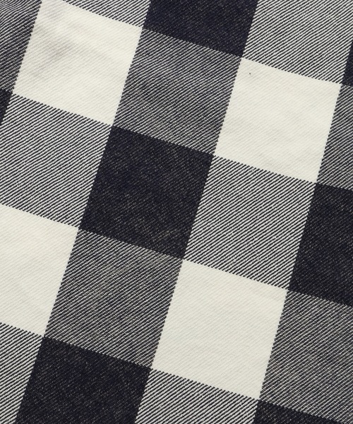 HOUSTON(ヒューストン)の「【HOUSTON/ヒューストン】VINTAGE BLOCK CHECK VIYELLA SHIRT/ビンテージ加工 ブロックチェックビエラシャツ(シャツ/ブラウス・メンズ・ライトグリーン系/レッド系/ネイビー系/ブラック系/ブラウン系・M/XL/L)」の11枚目の写真