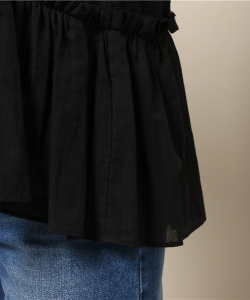 Banner Barrett（バナーバレット）の「コットンボイルＢＬ（シャツ/ブラウス・レディース・ホワイト/ブラック・38）」の8枚目の写真