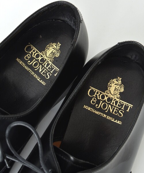 CROCKETT&JONES(クロケットアンドジョーンズ)の「CROCKETT&JONES: 『KENT』 ストレートチップ シューズ(ドレスシューズ・メンズ・ブラック・75/85/80/90/70/65)」の5枚目の写真