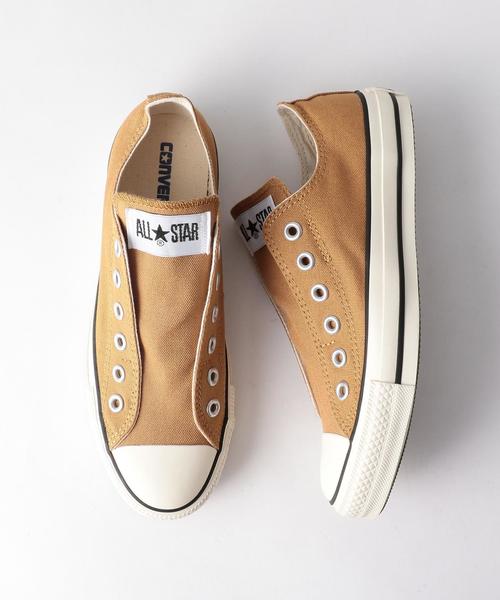 CONVERSE（コンバース）の「CONVERSEオールスタースリップIIIOX（スニーカー・レディース・ホワイト/ブラック/オリーブ/ブラウン・23cm/24.5cm/24cm/23.5cm）」の3枚目の写真