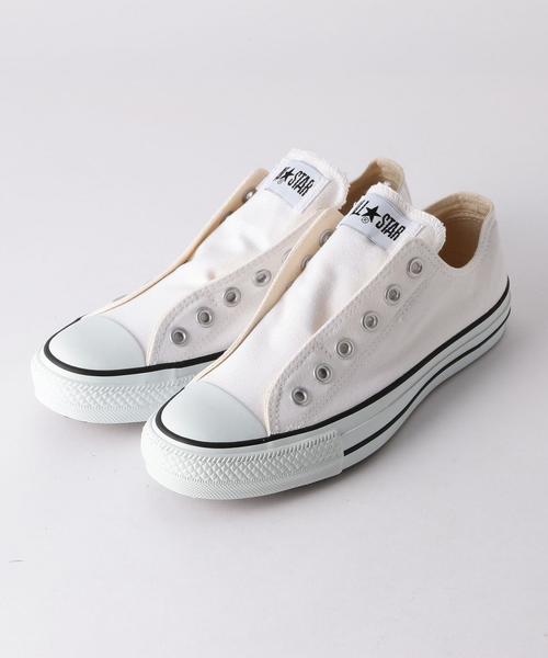 CONVERSE（コンバース）の「CONVERSEオールスタースリップIIIOX（スニーカー・レディース・ホワイト/ブラック/オリーブ/ブラウン・23cm/24.5cm/24cm/23.5cm）」の6枚目の写真