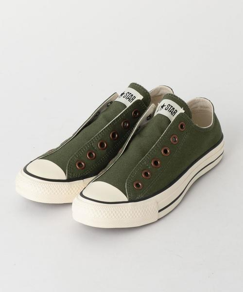 CONVERSE（コンバース）の「CONVERSEオールスタースリップIIIOX（スニーカー・レディース・ホワイト/ブラック/オリーブ/ブラウン・23cm/24.5cm/24cm/23.5cm）」の7枚目の写真