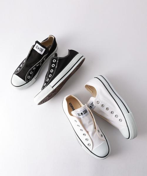 CONVERSE（コンバース）の「CONVERSEオールスタースリップIIIOX（スニーカー・レディース・ホワイト/ブラック/オリーブ/ブラウン・23cm/24.5cm/24cm/23.5cm）」の14枚目の写真