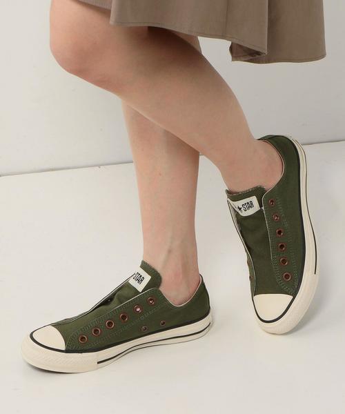 CONVERSE（コンバース）の「CONVERSEオールスタースリップIIIOX（スニーカー・レディース・ホワイト/ブラック/オリーブ/ブラウン・23cm/24.5cm/24cm/23.5cm）」の15枚目の写真