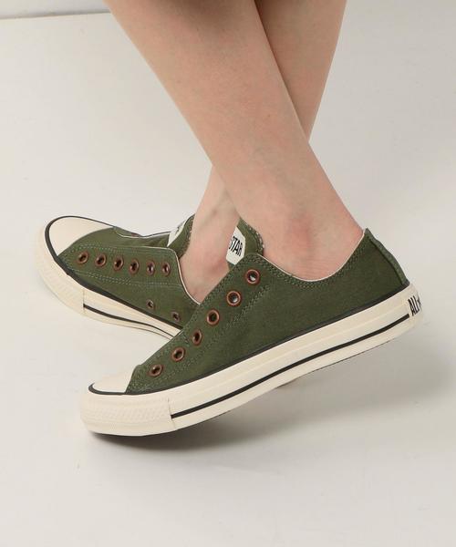CONVERSE（コンバース）の「CONVERSEオールスタースリップIIIOX（スニーカー・レディース・ホワイト/ブラック/オリーブ/ブラウン・23cm/24.5cm/24cm/23.5cm）」の16枚目の写真
