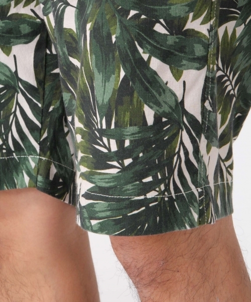 RAGEBLUE（レイジブルー）の「リーフ柄ショーツ/722921（その他パンツ・メンズ・ホワイト系その他/ブルー系その他・LARGE/MEDIUM）」の7枚目の写真