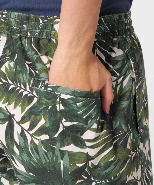 RAGEBLUE（レイジブルー）の「リーフ柄ショーツ/722921（その他パンツ・メンズ・ホワイト系その他/ブルー系その他・LARGE/MEDIUM）」の8枚目の写真