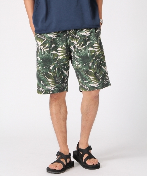 RAGEBLUE（レイジブルー）の「リーフ柄ショーツ/722921（その他パンツ・メンズ・ホワイト系その他/ブルー系その他・LARGE/MEDIUM）」の14枚目の写真