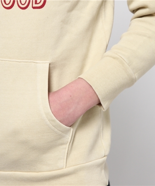 FRUIT OF THE LOOM（フルーツオブザルーム）の「【FRUIT OF THE LOOM/フルーツオブザルーム】プリントピグメントプルパーカースウェット（パーカー・メンズ・ブラック/ベージュ/カーキ/レッド系その他・MEDIUM/LARGE）」の12枚目の写真