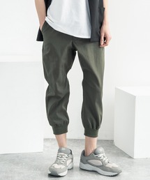 コットンリネン イージークロップドジョガーパンツ 別注ワンマイルウェア