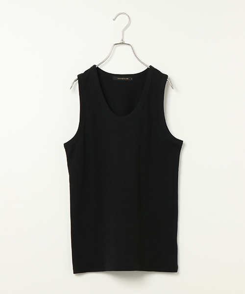 VENCEEXCHANGE（ヴァンスエクスチェンジ）の「ワッフルタンクトップ               （タンクトップ・メンズ・ブラック/ピンク/オフホワイト/コーラル・MEDIUM/LARGE）」の2枚目の写真