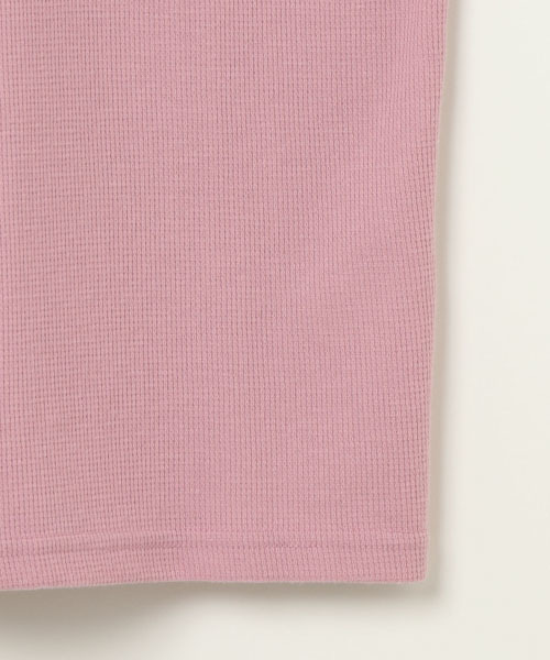 VENCEEXCHANGE（ヴァンスエクスチェンジ）の「ワッフルタンクトップ               （タンクトップ・メンズ・ブラック/ピンク/オフホワイト/コーラル・MEDIUM/LARGE）」の11枚目の写真