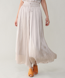 PEGGY LANA | Gloss Gather Wide PT(スカート)