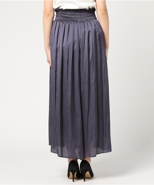 PEGGY LANA（ペギーラナ）の「Gloss Gather Wide PT（スカート・レディース・ピンク/ライトグレー/ネイビー・2/1）」の6枚目の写真