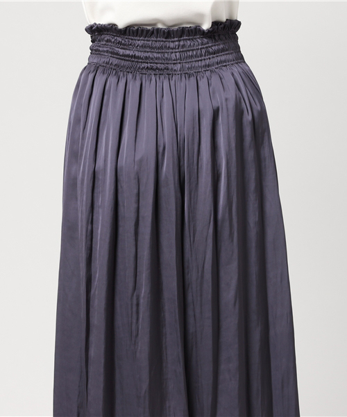 PEGGY LANA（ペギーラナ）の「Gloss Gather Wide PT（スカート・レディース・ピンク/ライトグレー/ネイビー・2/1）」の8枚目の写真